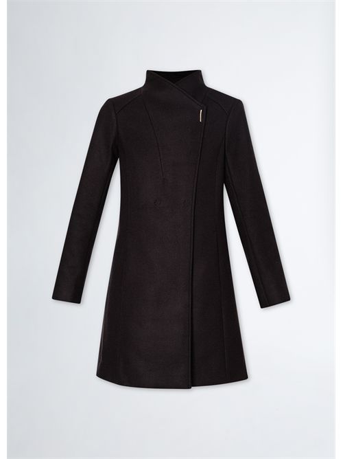 cappotto donna nero LIU JO | WF4272T4612/22222